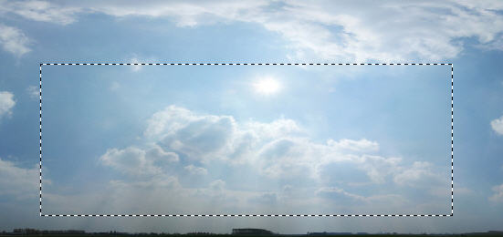 Translucent Text Effect with Sky and Cloud image 11