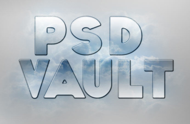 Translucent Text Effect with Sky and Cloud image 15