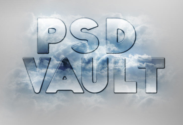 Translucent Text Effect with Sky and Cloud image 17