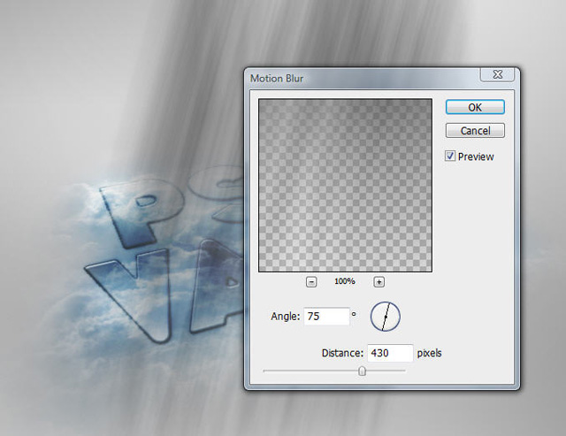Translucent Text Effect with Sky and Cloud image 21