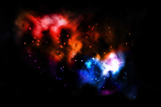 Create a Realistic Nebula Scene From Scratch Tutorial: Final Result