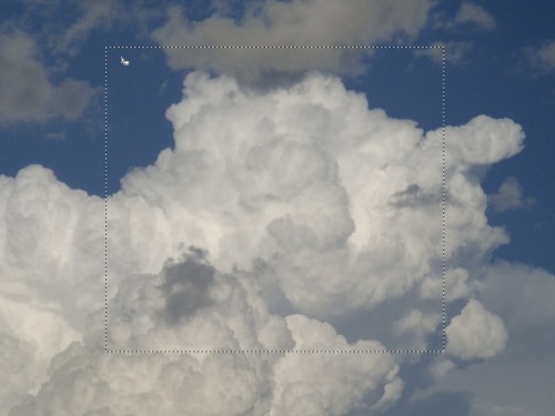 Transform a Cloud Photo into an Flaming Scene in Photoshop image 1