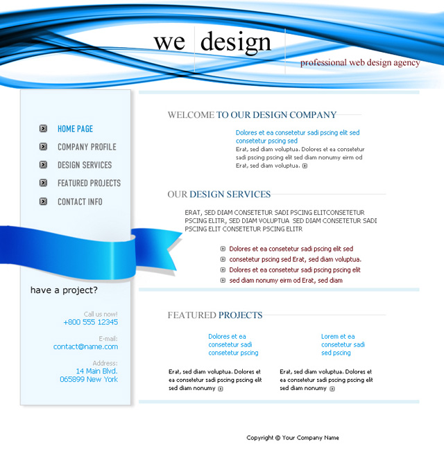 Web Design Agency Layout image 21