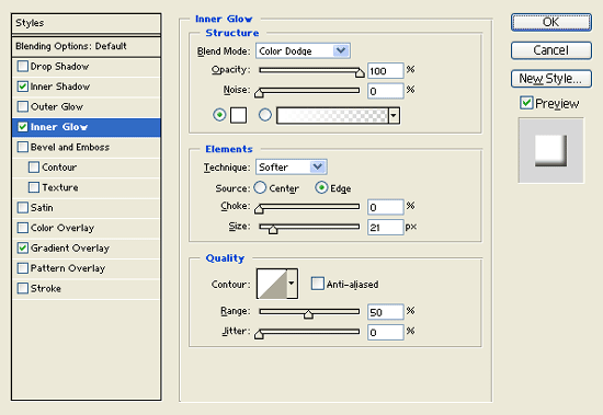 Futuristic Button Design tutorial using photoshop image 3