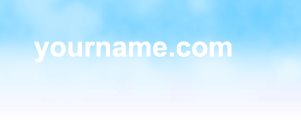 Sky theme header design using photoshop image 6