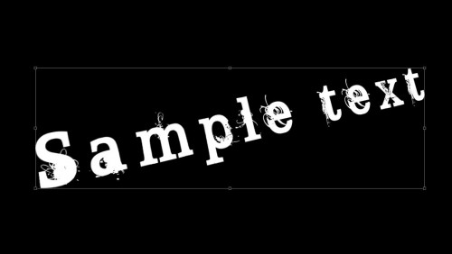 Design a Fragmented Text Effect with Scrap Texture in Photoshop image 2