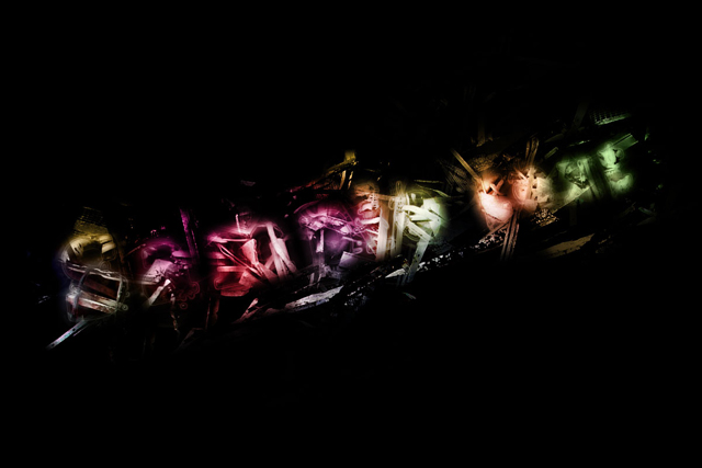 Design a Fragmented Text Effect with Scrap Texture in Photoshop image 26