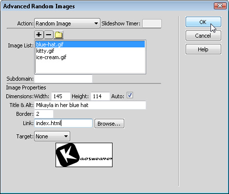 Dreamweaver Slide Shows: Quick and Creative image 10
