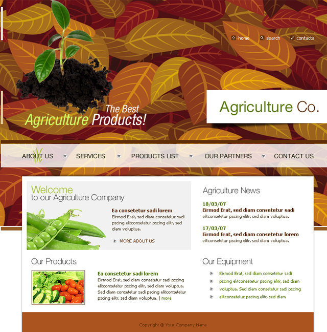 Agriculture Layout Tutorial: Final Result