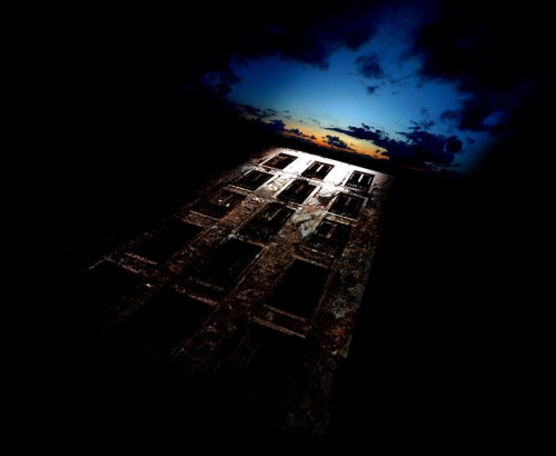 Design a Rusty Old Building with Dusky Sky In Photoshop image 22