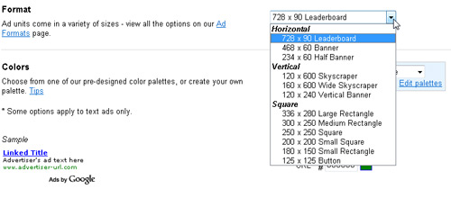 Insert Google Ads with Dreamweaver image 8