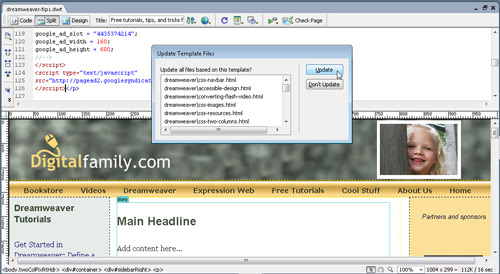 Insert Google Ads with Dreamweaver image 9