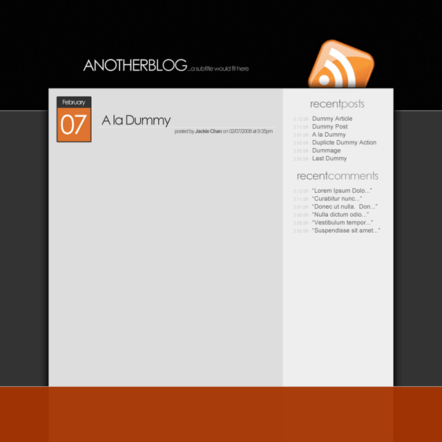 Smooth Blog Template image 19
