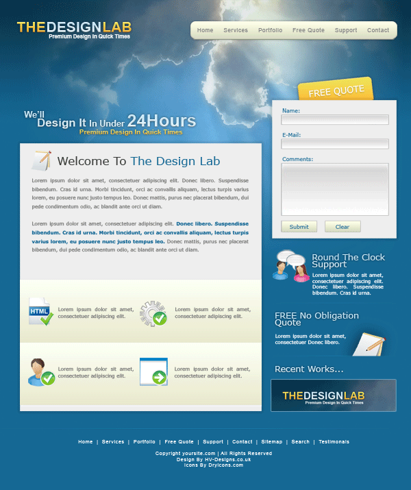 Design Lab Layout Tutorial: Final Result
