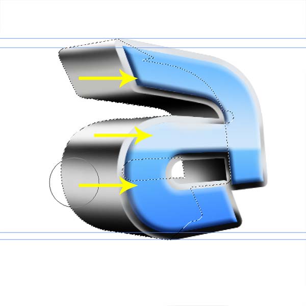 3D Magnetic 'A' image 22