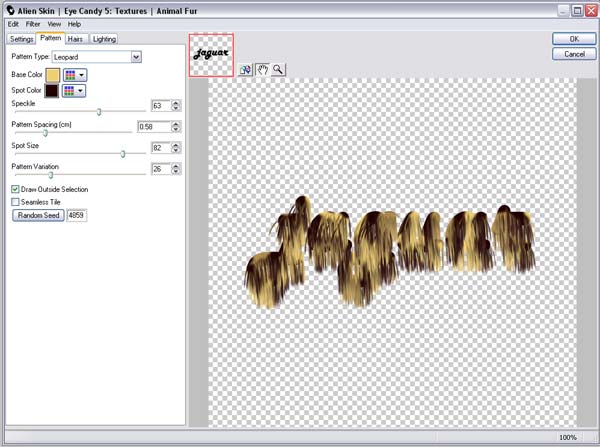 Jaguar Fur Text image 3