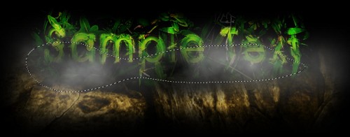 Design a Refreshing Natural Text Effect with Leaves and Wood Texture in Photoshop image 21