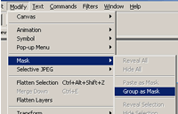 Creating Image Fading Effects with Fireworks - Image Masking image 8