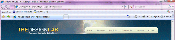 The Design Lab: PSD Conversion image 8