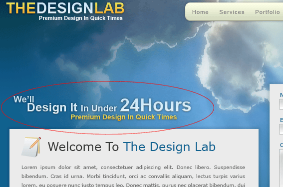 The Design Lab: PSD Conversion image 9