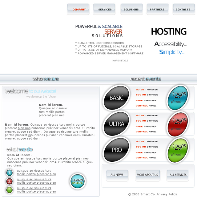 Web Hosting Layout image 55