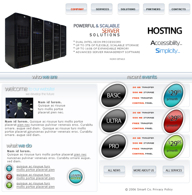 Web Hosting Layout image 56