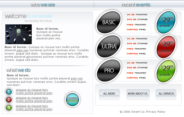 Web Hosting Layout image 60