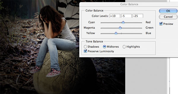 Photo-Manipulation: Lonely Fairy image 13