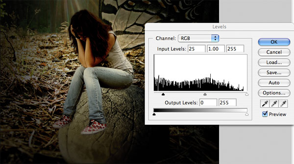 Photo-Manipulation: Lonely Fairy image 21