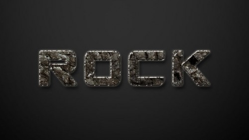 Design a Snowy Rock Text Effect in Photoshop image 12