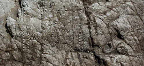 Design a Snowy Rock Text Effect in Photoshop image 11