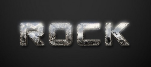 Design a Snowy Rock Text Effect in Photoshop image 17