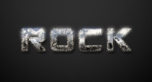 Design a Snowy Rock Text Effect in Photoshop image 19