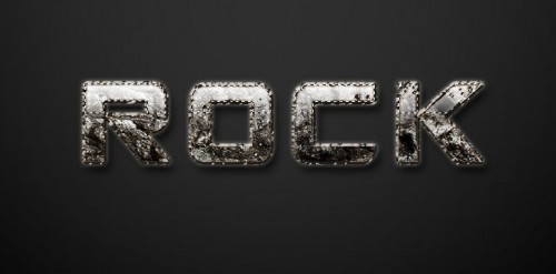 Design a Snowy Rock Text Effect in Photoshop image 15