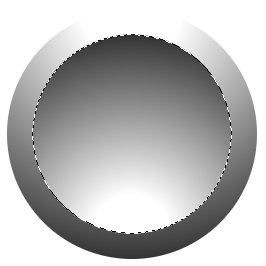 Round Web 2.0 Button with a Metal Ring image 5