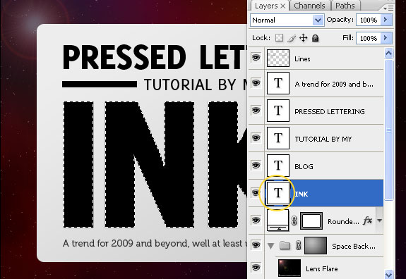 Create a Sleek Pressed Letter Design image 21