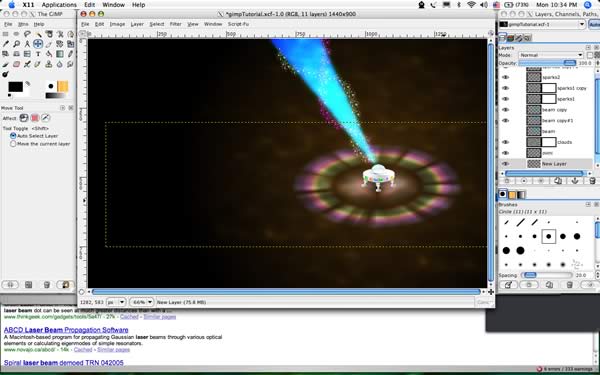 Gimp Galaxy image 11