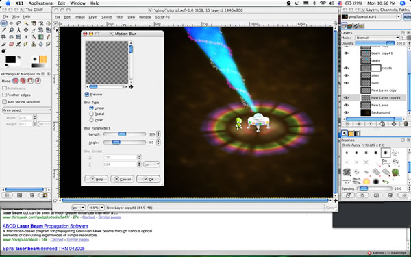 Gimp Galaxy image 12