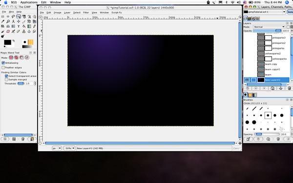 Gimp Galaxy image 16