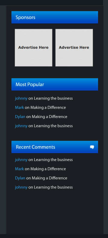 Corporate WordPress Style Layout image 28