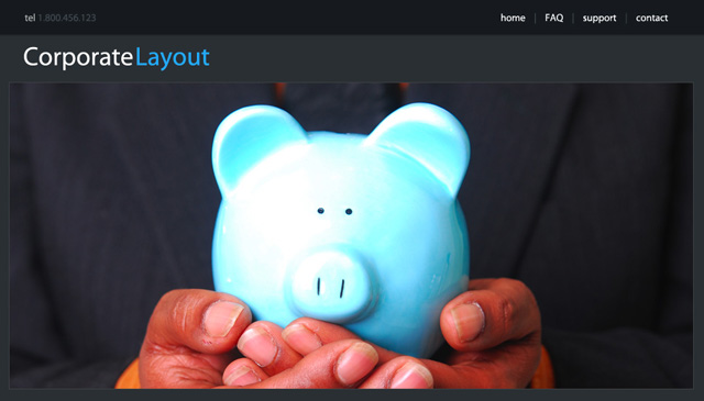 Corporate WordPress Style Layout image 7