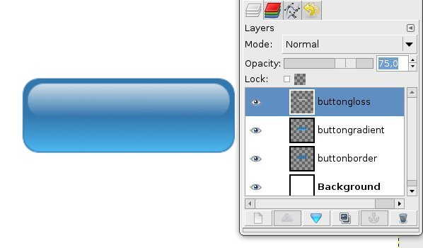 Web 2.0 Button with Reflection image 8