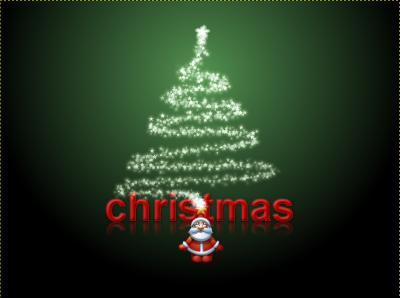 Create a Holiday e-Card in Gimp image 13