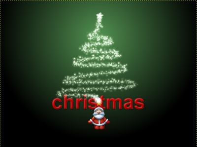 Create a Holiday e-Card in Gimp image 12