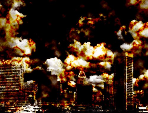 Transform a Daylight City Image into a Epic Warzone Scene in Photoshop image 15