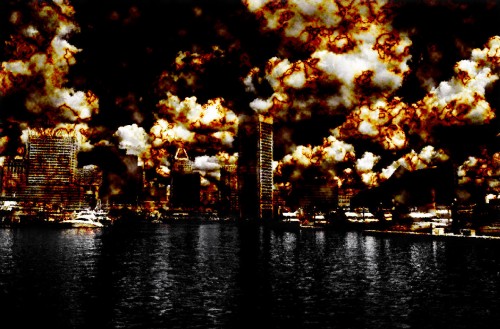 Transform a Daylight City Image into a Epic Warzone Scene in Photoshop image 13