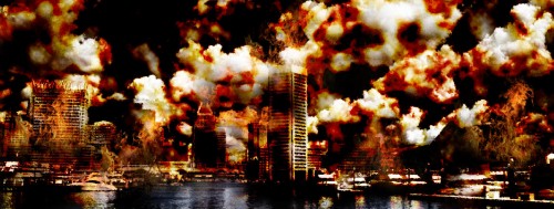 Transform a Daylight City Image into a Epic Warzone Scene in Photoshop image 17
