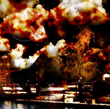 Transform a Daylight City Image into a Epic Warzone Scene in Photoshop image 16