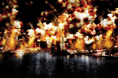 Transform a Daylight City Image into a Epic Warzone Scene in Photoshop image 19