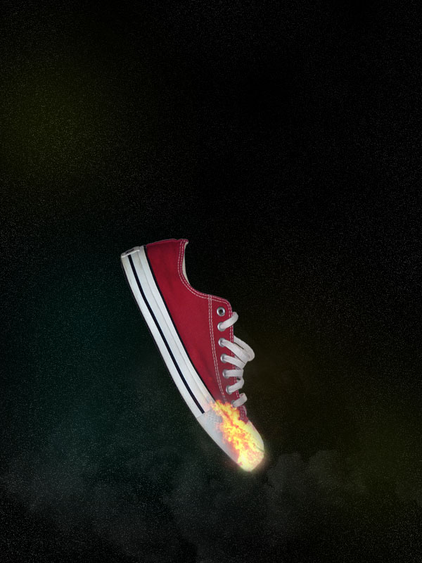 Design a Stunning Sneaker Advert image 14